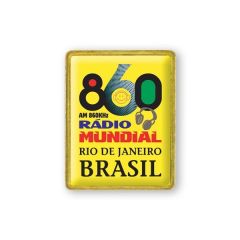 Rectangle Domed Lapel Pins