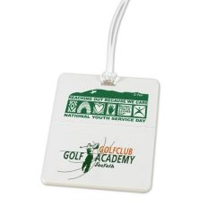 Rectangle Golf Bag Tag