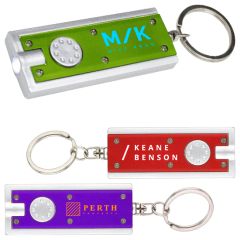 Rectangle Light-Up Keyring