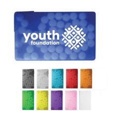 Rectangle-Shaped Card-Encased Sugar-Free Mints