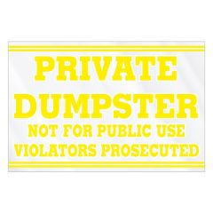 Rectangle W/ Square Corners Truck Signs & Equipment Decal