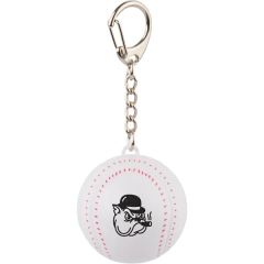 Recycled Baseball SPF 15 Lip Balm Keychain