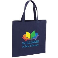 Recycled Cotton Canvas Tote Bag 15 Inch X 15 Inch - Full Color