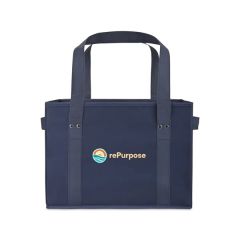 Recycled Non-Woven Collapsible Box Tote