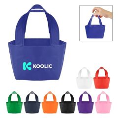 Recycled Non-Woven Micro Mini Tote Bag