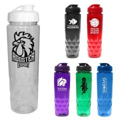 Recycled Pet - 24 Oz Bottle With Flip Top Cap