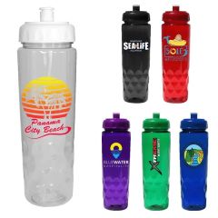 Recycled Pet - 24 Oz Bottle With Push 'n Pull Cap, Full Col