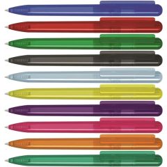 Recycled Pet Change Transparent Twist Ballpoint Pen