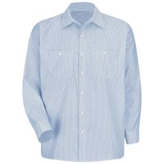 Red Kap Men's Industrial Stripe Work Shirt
