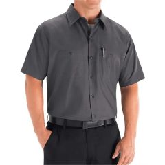 Red Kap Men's Mimix Short Sleeve Work Shirt