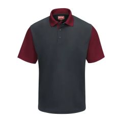 Red Kap Men's Performance Knit Color-Block Polo
