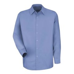 Red Kap Men's Specialized Pocketless Long Sleeve Work Shirt