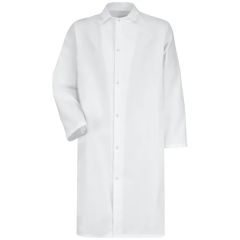 Red Kap Unisex Gripper - Front Butcher Frock - No Pockets