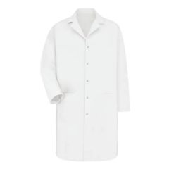Red Kap Unisex Gripper Front Lab Coat