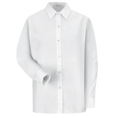 Red Kap Women's Long Sleeve Specialized Pocketless Poplin