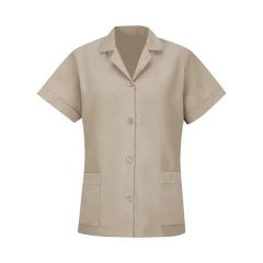 Red Kap Women's Loose Fit Short Sleeve Button Smock