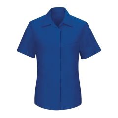 Red Kap Women's Performance Plus Short Sleeve Shop Shirt