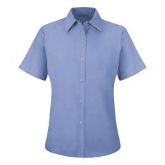 Red Kap Women's Short Sleeve Specialized Pocketless Work