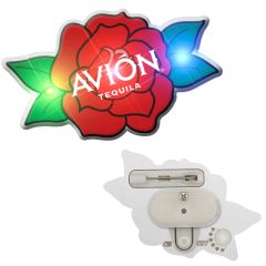 Red Rose LED Body Light PIN
