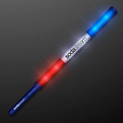 Red White & Blue LED Light Batons