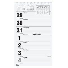 Refill Pads For Weekly Wall Calendars - Monday Start