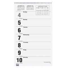 Refill Pads For Weekly Wall Calendars - Sunday Start