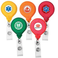 Reflective Jumbo Badge Reel