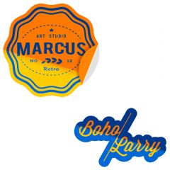 Reflective Stickers Custom 2in X 2in