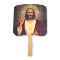 Religious Hand Fan - Jesus