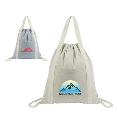 Renew Ii 9 Oz Recycled Cotton Drawstring Bag