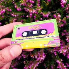 Replica Cassette Tape Acrylic Magnet