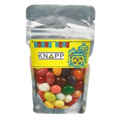 Resealable Clear Pouch With Jelly Belly Jelly Beans