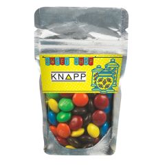 Resealable Clear Pouch With M&ms