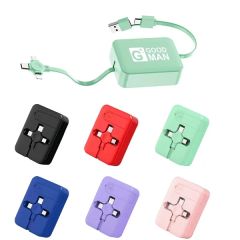 Retractable 3 In 1 Charging Cable