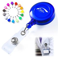 Retractable Badge Reel With Clip For ID Cards & Keys