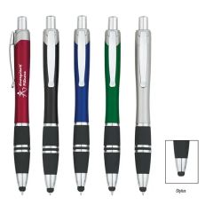 Retractable Pen With Stylus