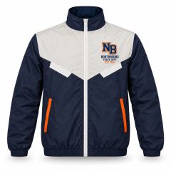 Retro Micro-Bubble Woven Track Jacket