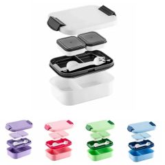 Reusable 1900 mL 2 Layer Lunch Bento Box