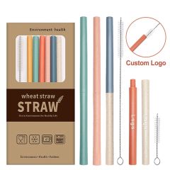 Reusable Detachable Wheat Straws