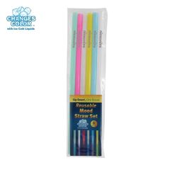 Reusable Mood Straw - 6 Pack