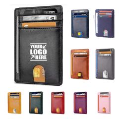 RFID Blocking Slim Front Wallet