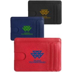 RFID Blocking Slim Leather Card Holder
