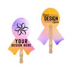 Ribbon Shape Hand Fan