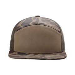 Richardson Printed Seven-Panel Trucker Cap