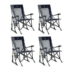 Roadtrip Rocker W/Carry Bag - Indigo Blue Set Of 4