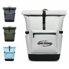 Roll-Top Foldable Backpack Large Capacity Laptop Bag
