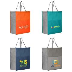 Rome Rpet - Recycled Non-Woven Tote Pocket - Colorjet