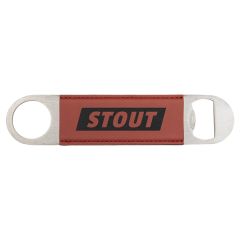 Rose Leatherette Bottle Opener