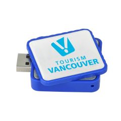 Rotating Epoxy Dome Box USB