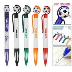 Rotating Soccer Shape Ballpoint Pens